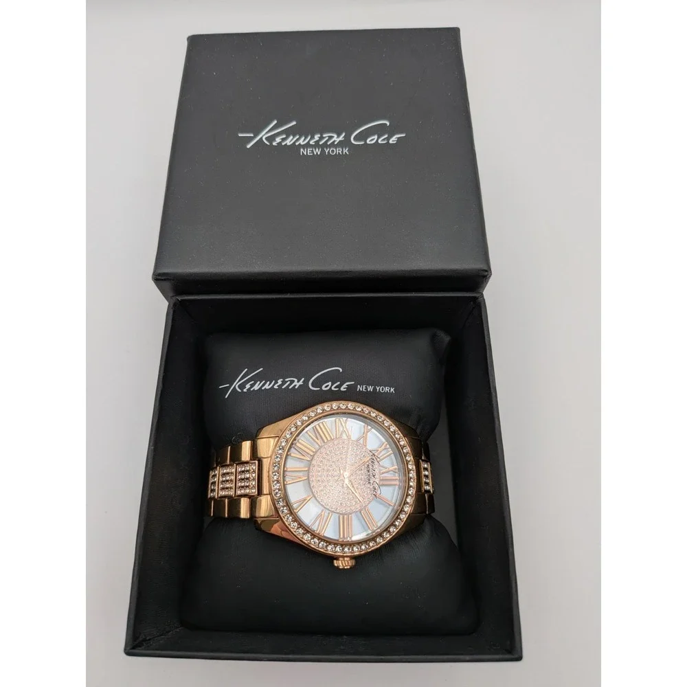 Kenneth Cole Rose Gold And‎ Diamond Women's Watch